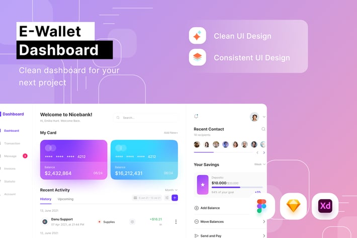 E-Wallet Dashboard
