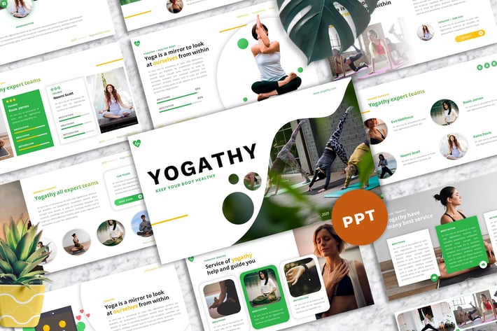 Yogathy - Yoga PowerPoint Template