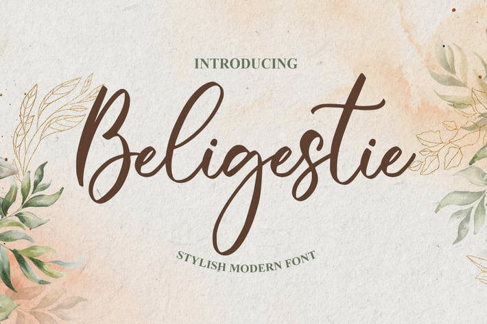 Beligestie - Stylish Script