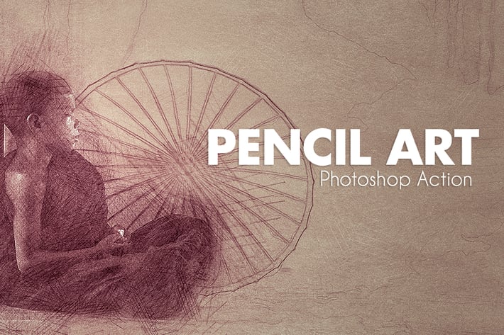 Pencil Art - Photoshop Actions