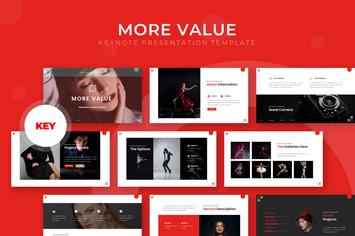 More Value - Keynote Template