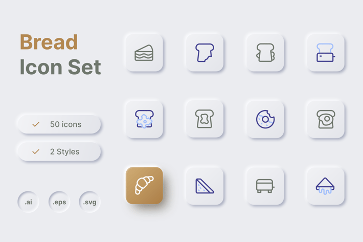 Bread Icon