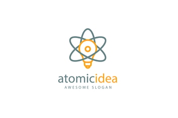 Atomic Idea Logo Template