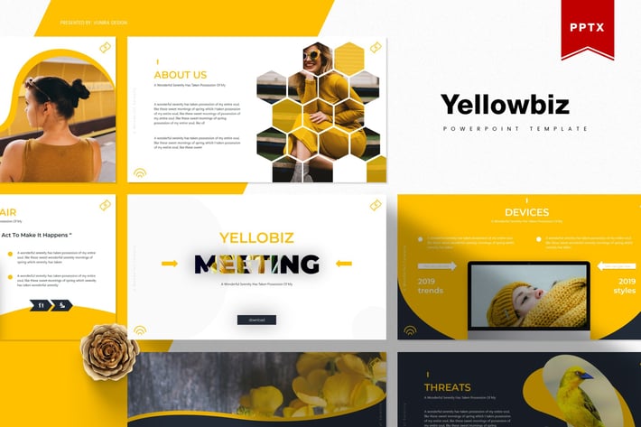 Yellowbiz | Powerpoint Template