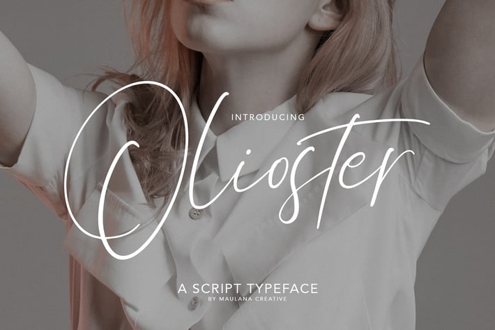 Olioster Elegant Fashion Script Font