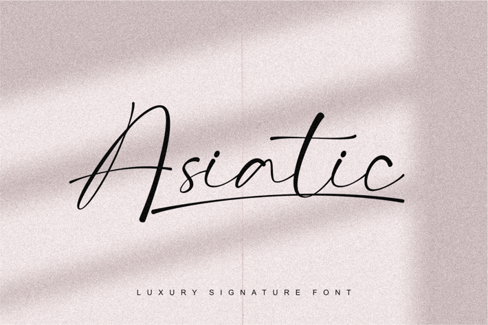 Asiatic Signature Script