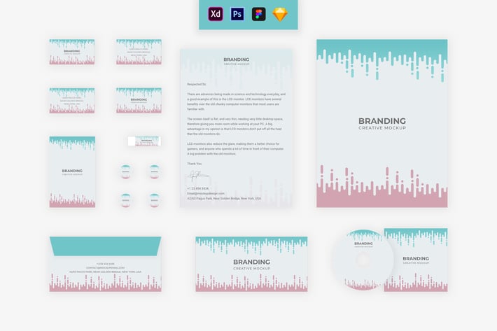 Brand Identity: Morse Code Mock up