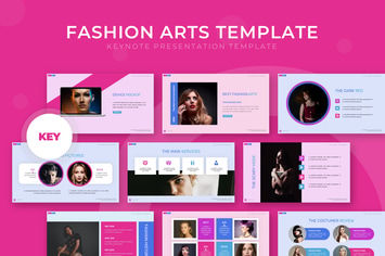 Fashion Arts - Keynote Template