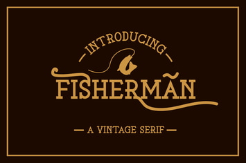 Fisherman - Vintage Font