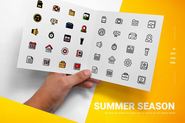 Summer Season - Icons