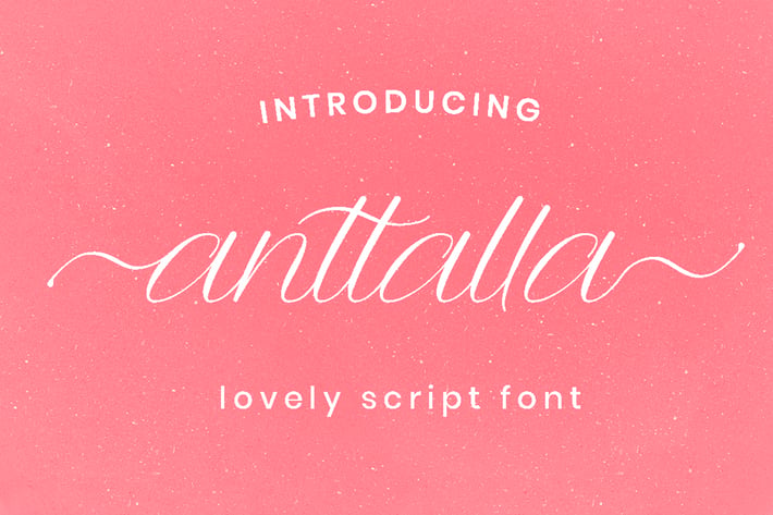 Anttalla - Script Font