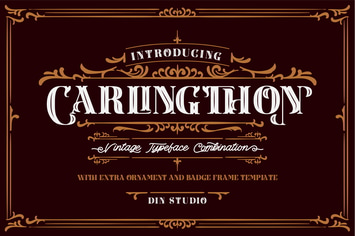 Carlingthon Vintage Font Pack