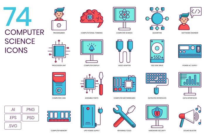 Computer Science Icons