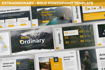 Extraordinary - Bold Powerpoint Template