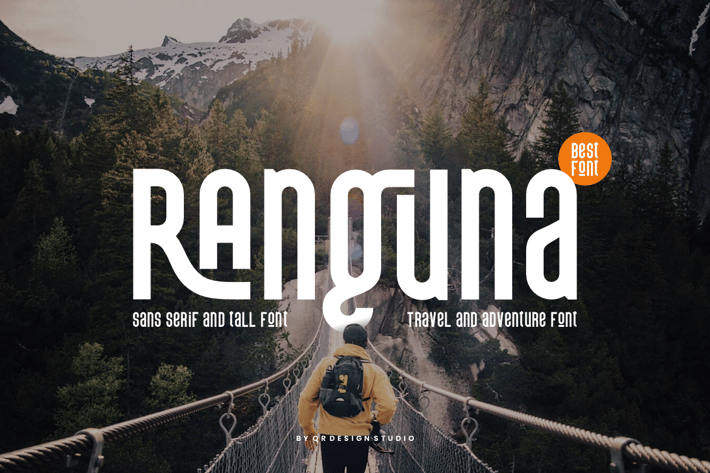 Ranguna - Travel & Adventure Font