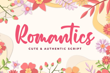 Romantics - Cute & Authentic Script