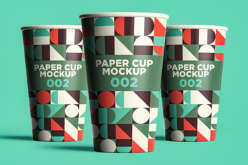 Paper Cup Mockup 002