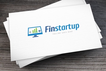 Financial Startup Logo Template