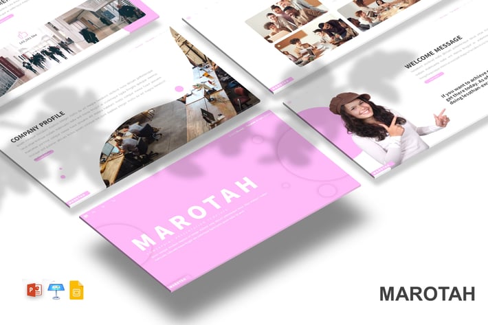 Marotah - Presentation PPTX / GSlides / Key