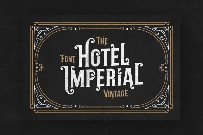 Hotel Imperial Retro Font