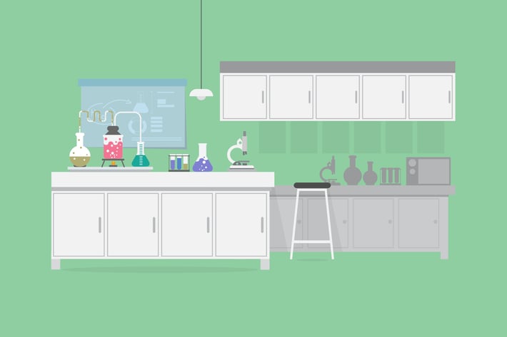 Lab - Illustration Background