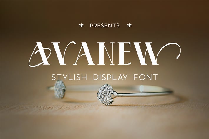 Avanew - Display Font