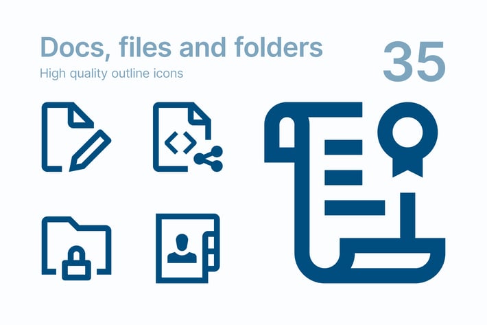 Docs, files and folders