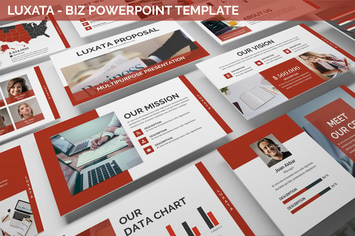 Luxata - Biz Powerpoint Presentation Template