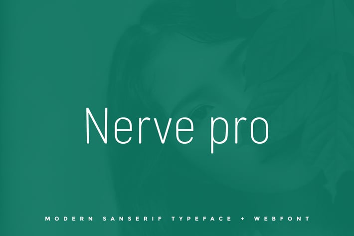 Nerve pro - Typeface + Web Fonts