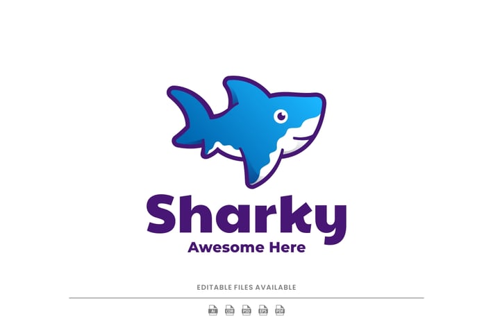 Shark Gradient Logo