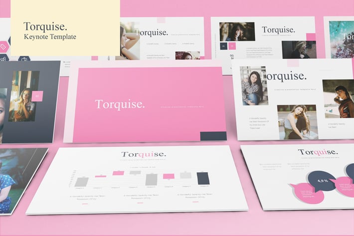 Torquise - Keynote Template