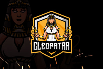 Cleopatra Esports - Mascot & Esport Logo