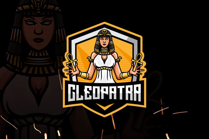 Cleopatra Esports - Mascot & Esport Logo
