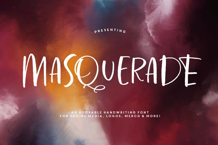Masquerade Typeface
