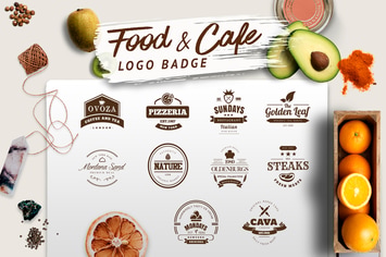 Food and Cafe Logo Badge