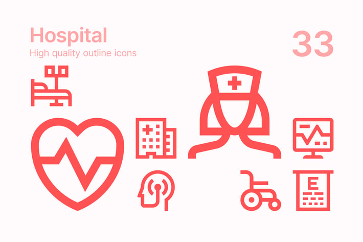 Hospital Icons