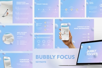 Bubbly Focus Keynote Template
