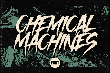 Chemical Machines - Horror Font