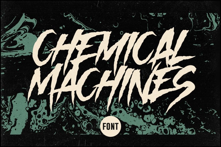 Chemical Machines - Horror Font
