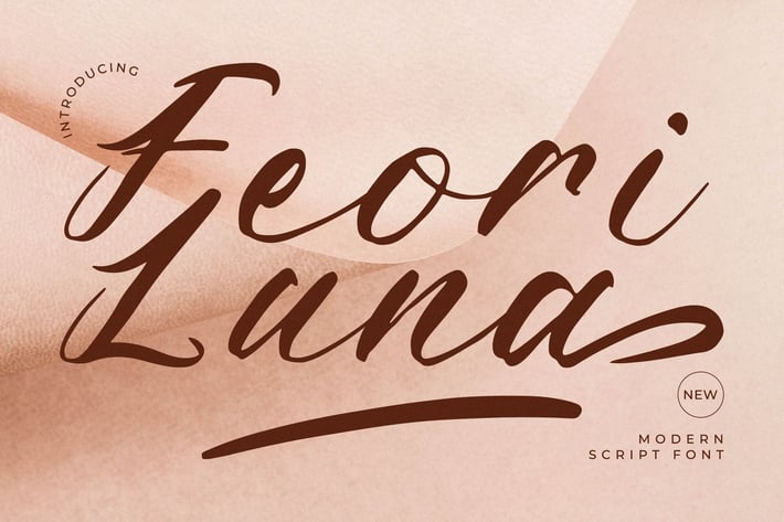 Feori Luna Modern Script Font