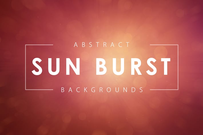 Abstract Sun Burst Backgrounds