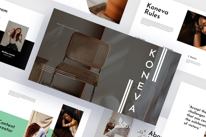 Koneva - Minimalist Keynote Template 