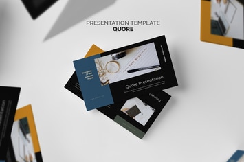Quore : Vector Infographic Business Keynote