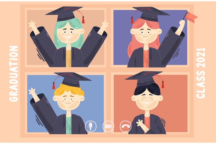 Graduation Illustration