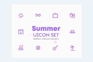 UICON Summer Icons