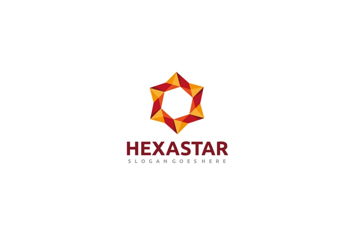 Hexagon Star Logo