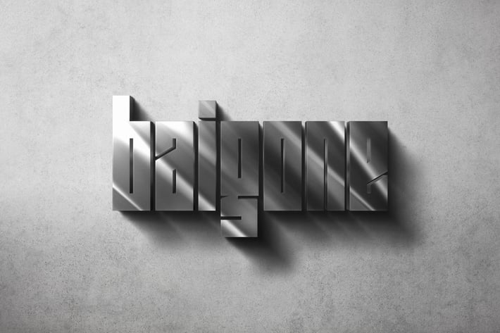 Metallic Mirror Mockup Scene 