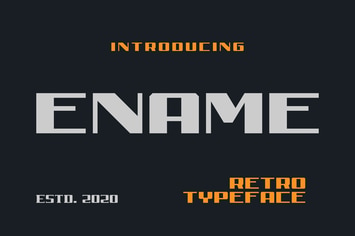 Ename Retro Sans