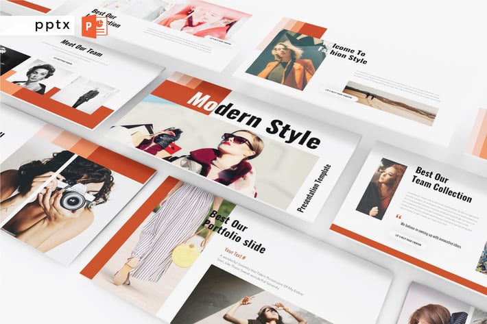 MODERN STYLE - Powerpoint V539