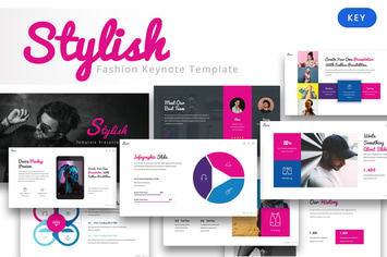 Stylish - Fashion keynote Template